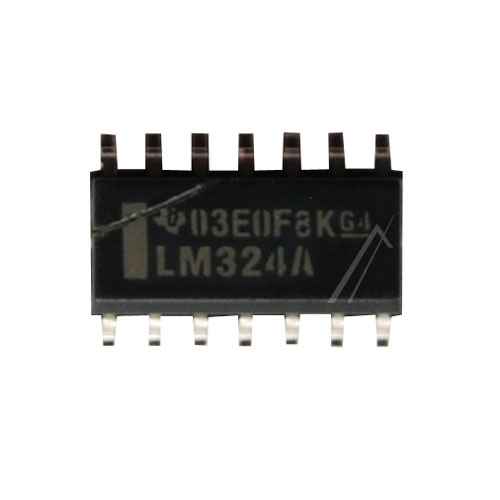 Texas Instruments Operational Amplifier Ic - Op Amp quad Du Bas Power smd soic14 Typ:
